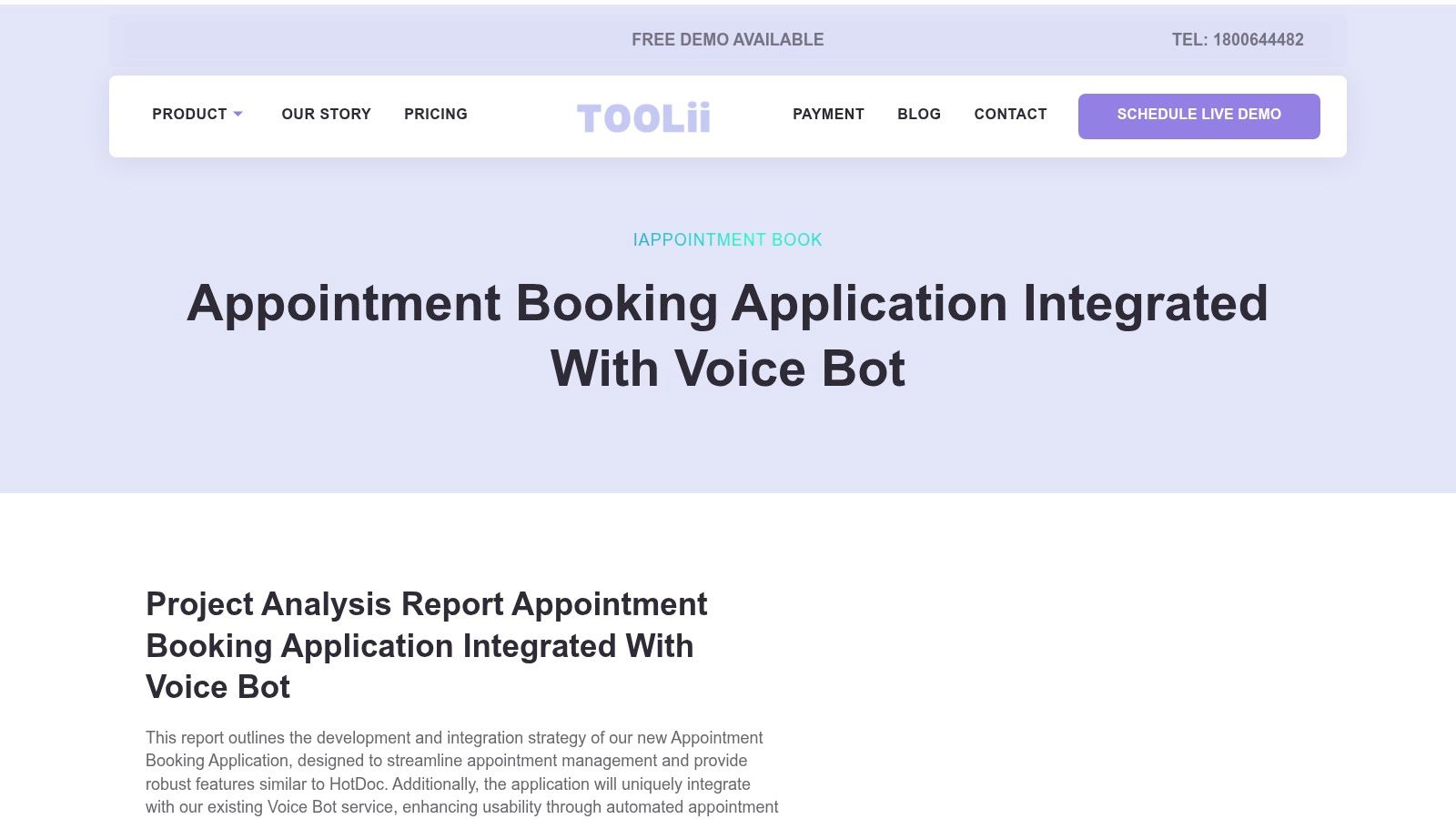 iAppointment Book from TOOLii
